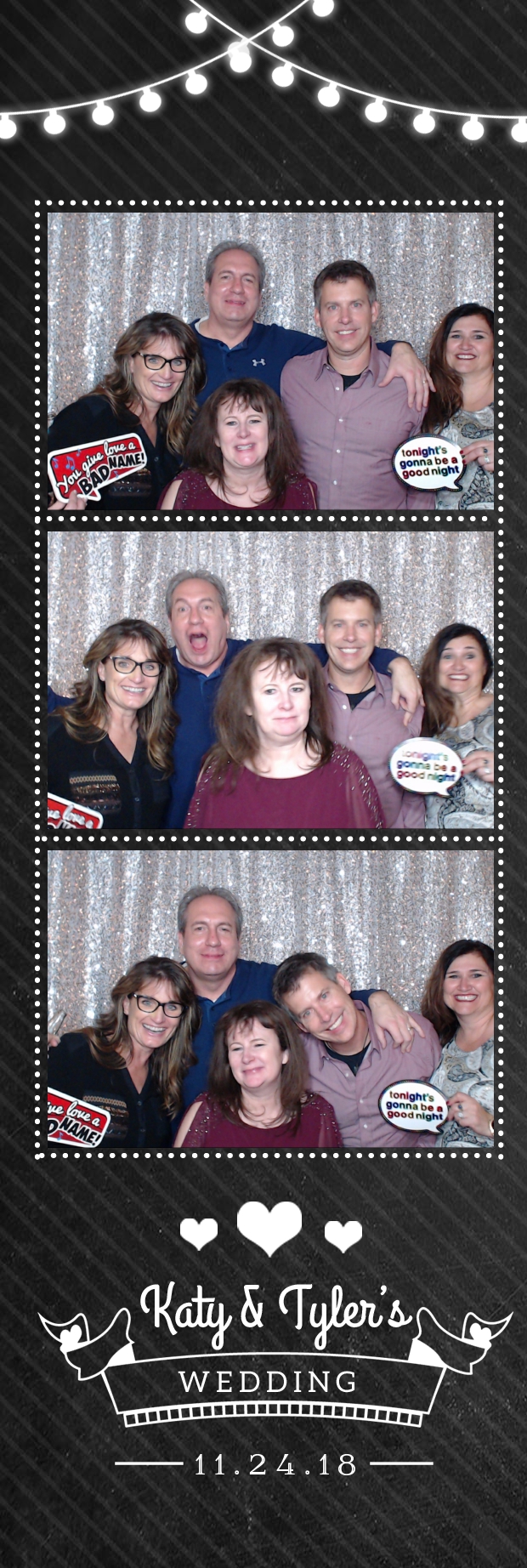 Katy and Tyler's wedding  | View more photos from the event at gallery.photoboothbillings.com/u/PhotoBoothBillings/Katy-and-Tylers-wedding